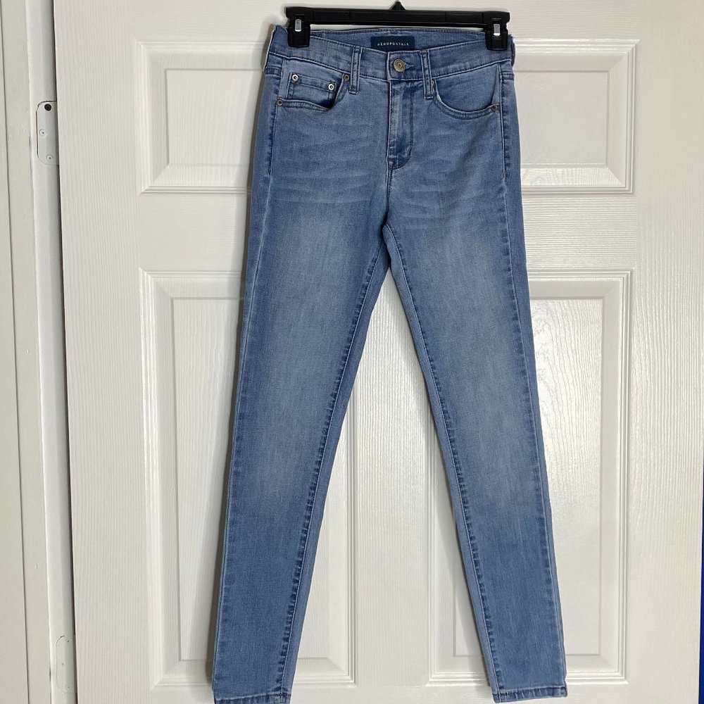 Aeropostale High Waisted Jegging Jeans Size 0
